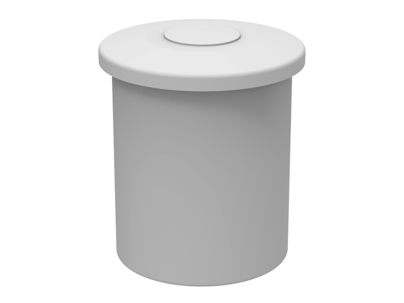 Salzlösebehälter mit Deckel IB-BTD